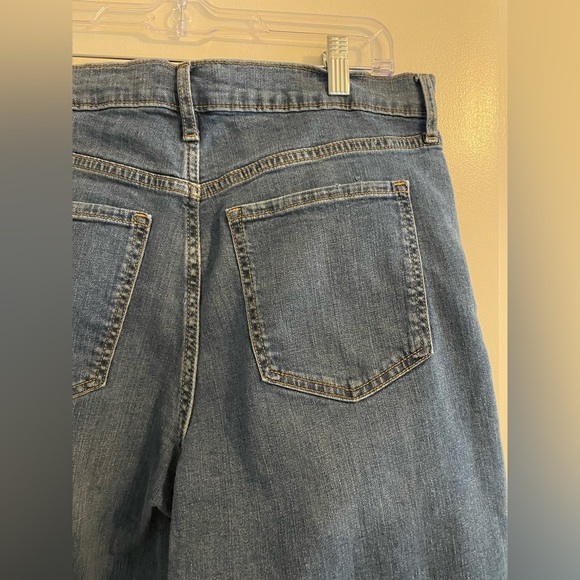 Banana Republic High Rise Straight Blue Jean Size 31/12 - Picture 7 of 15